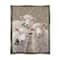 Stupell Industries Winter Sheep Trio Farm Animals Framed Floater Canvas Wall Art